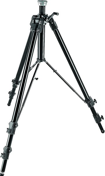 Heavy Duty Aluminum Super Pro Tripod (with Geared Column, 8.76 ft. H)