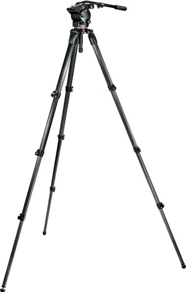 526 Pro Fluid Video Head & 536 Tripod Kit with MBAG100P Tripod Bag