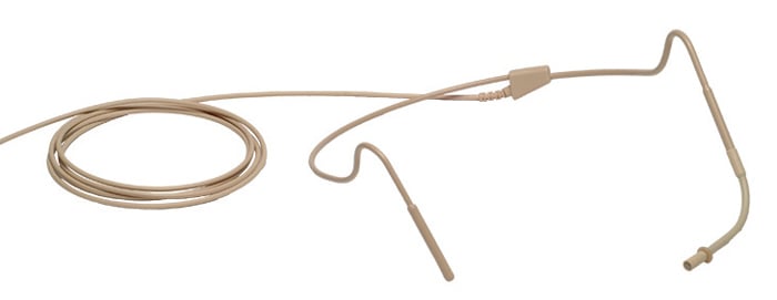 Headworn Microphone for Sennheiser wireless, Tan