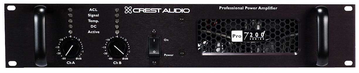 Power Amplifier, 590W @ 8 Ohms Stereo
