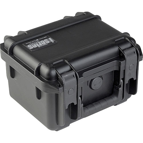 Case Molded, 9" x 7" x 6" w/mini-latch, cubed foam