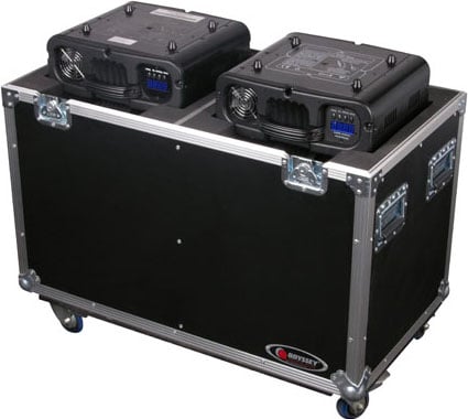 Dual 250 Style Moving Head Lighting Case Case