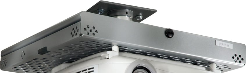 Universal Security Projector Mount (White)