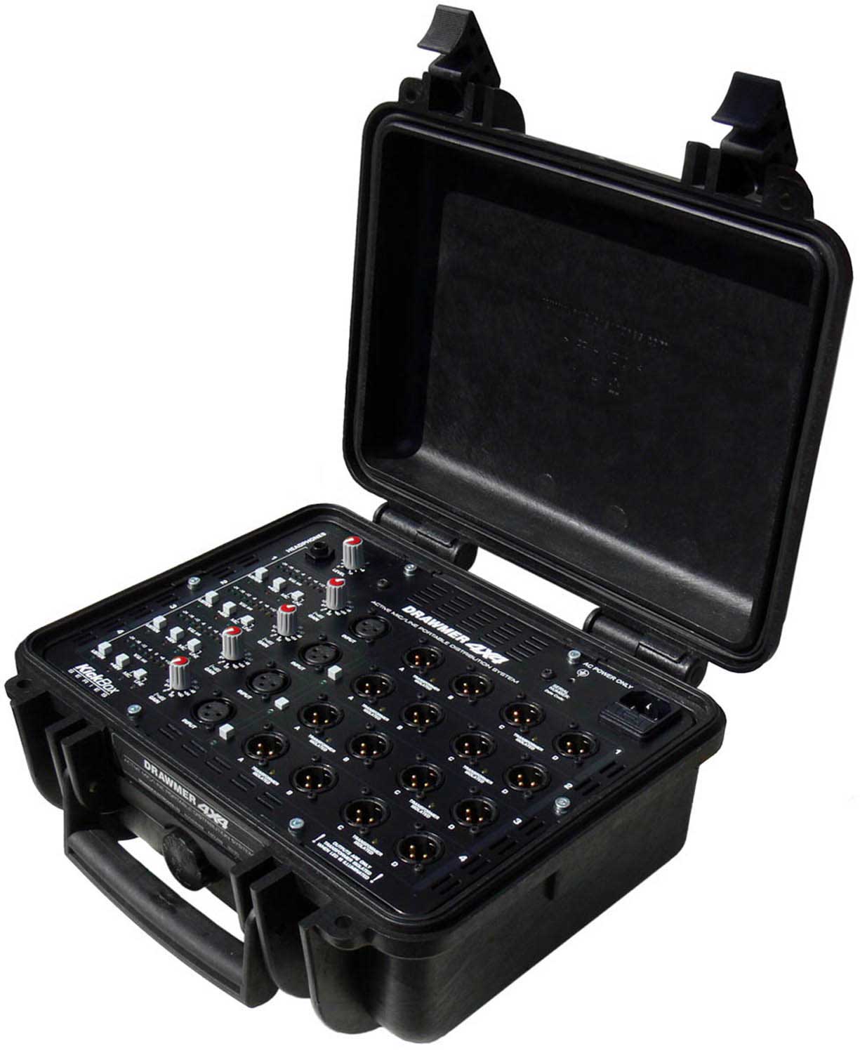 Splitter, 4x4 Active line/Mic