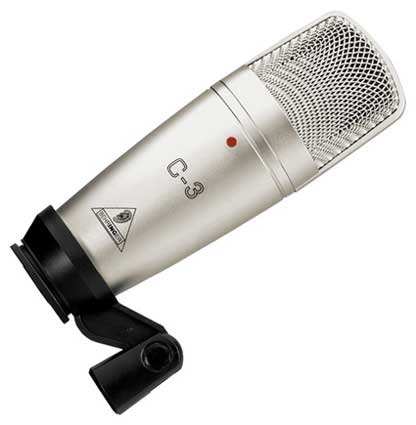 Large Dual-Diaphragm Multi-Pattern Condenser Microphone