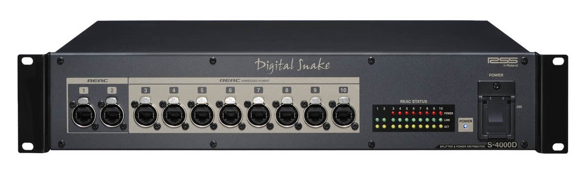 REAC Digital Snake Splitter and Power Distributor