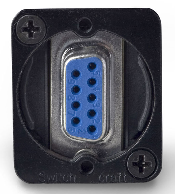 9-pin d-sub female pin #'s