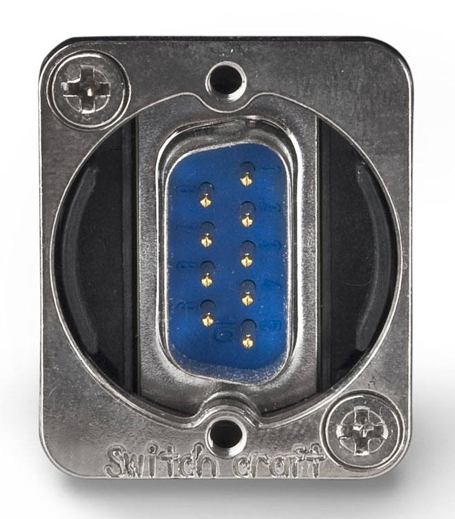 9-Pin M-F Nickel