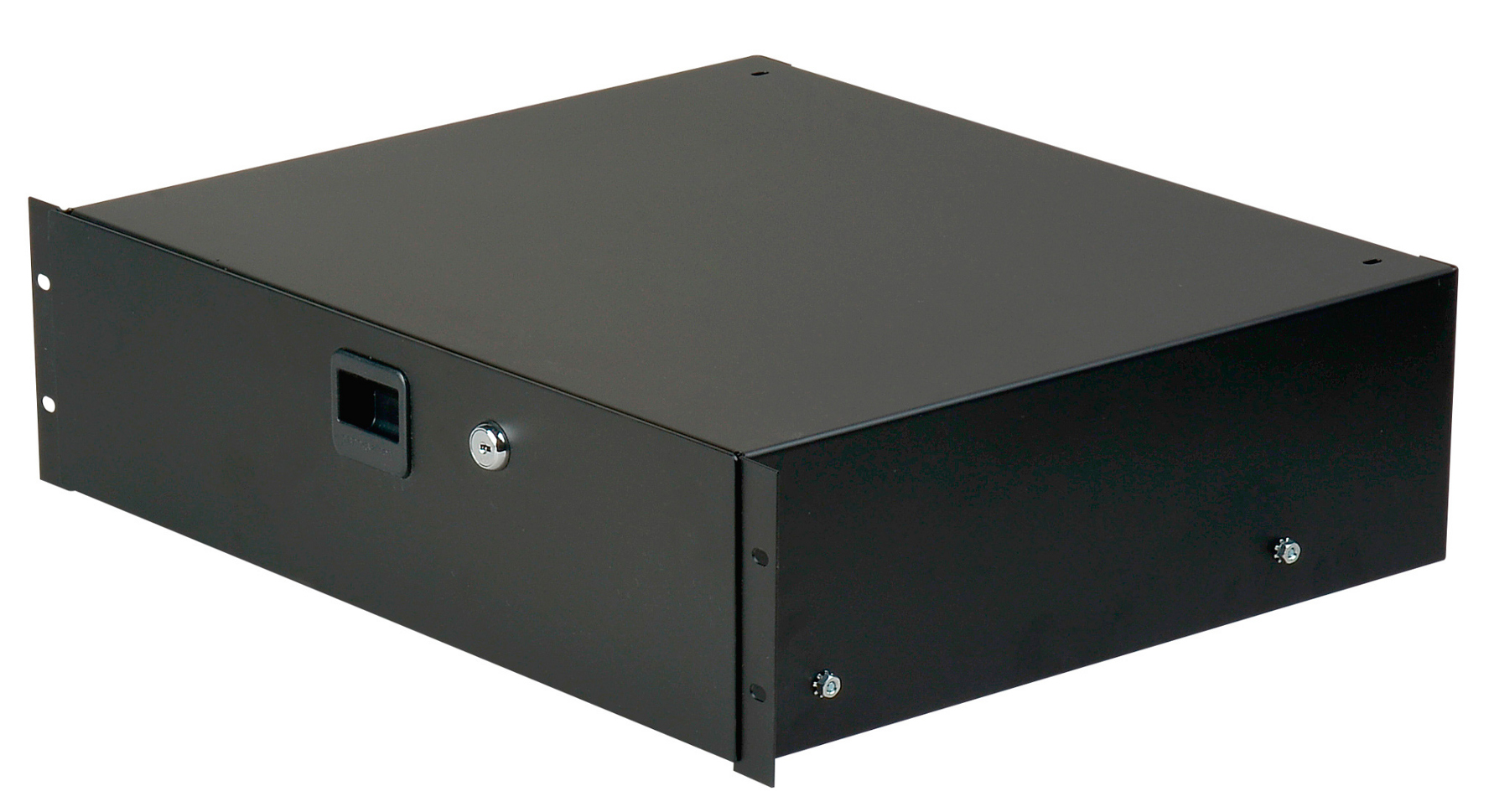 2RU Rack Drawer with Key Lock
