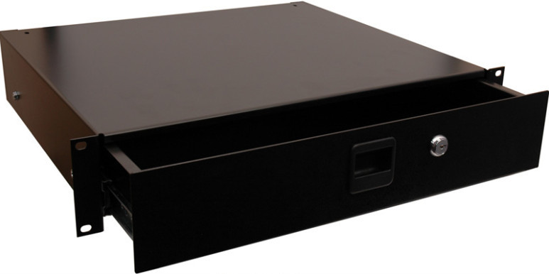 3RU Rack Drawer with Key Lock