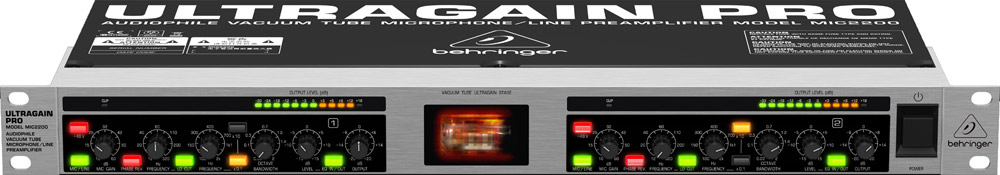 2-Ch Tube Mic Preamp
