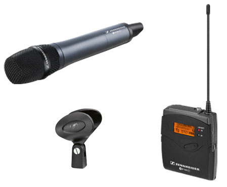 Camera Mount Handheld Wireless Microphone System with the e835