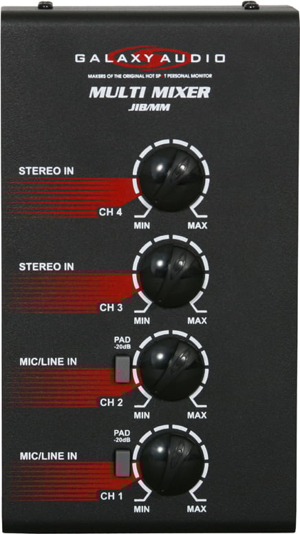 Multi Mixer 7 Input Microphone Mixer