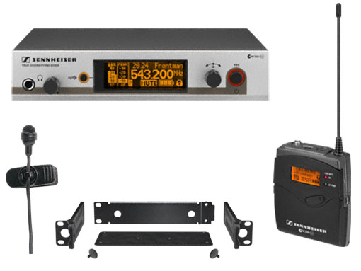 Wireless Bodypack Microphone System with ME4 Lavalier