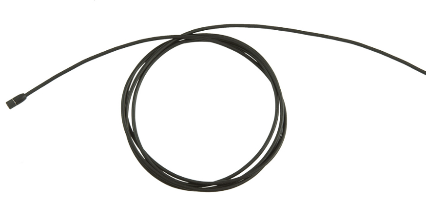 Pigtail (for wiring), black color, No Accessories Included