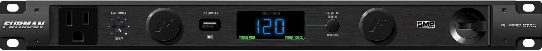 Power Conditioner with Digital Voltmeter/Ammeter, 20A