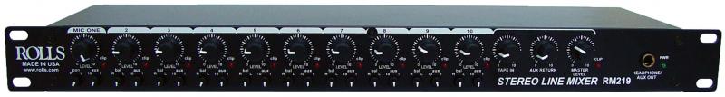 Stereo Line Mixer, Black