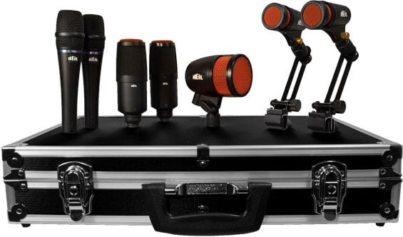 7-Piece Drum Microphones Kit (2x PR 22, 2x PR 28, 2x PR 30B, 1x PR 48)