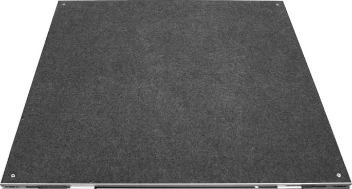 Pack of Two 3' x 3' Carpet Finished Platforms