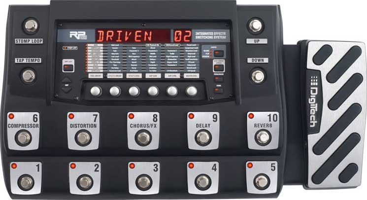 Multi-Effects Guitar Modeling Processor