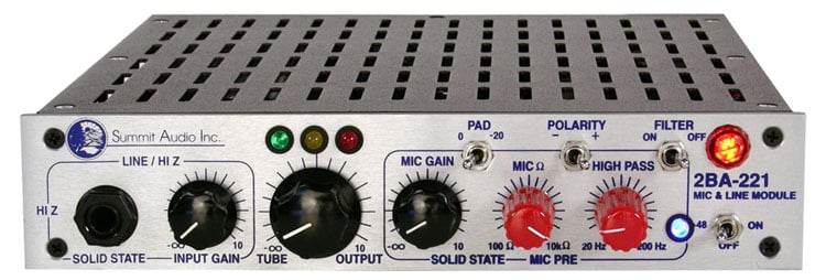 Mic/Line Preamp Module