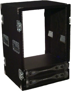 16-Space Amp Rack (Black)