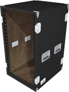 20-Space Extra-Deep Amp Rack (Black)