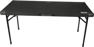 54" x 22" Carpeted Table Top (on Adjustable Legs)