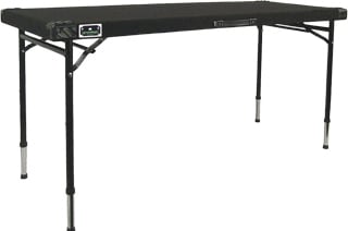 60" x 22" Carpeted Table Top (with Adjustable Legs)