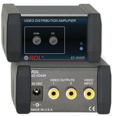 1x2 Video Distribution Amp RCA