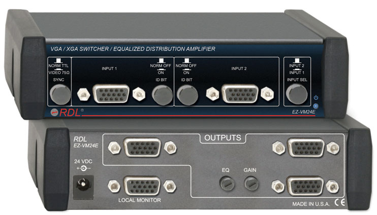 Switcher, 2x4 VGA/XGA