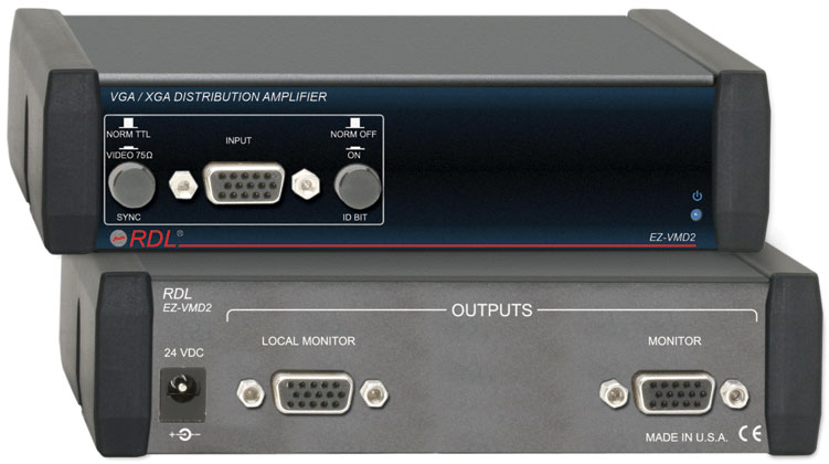 1x2 Video Distribution Amp VGA/XGA