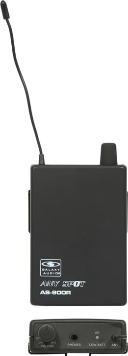 Any Spot Wireless Bodypack Receiver for AS-900 Series