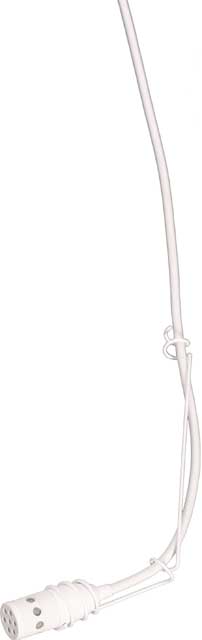 Cardioid Hanging Choir Microphone (with 30 ft. Cable, White)