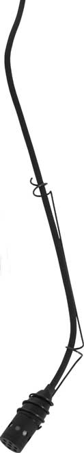 Cardioid Hanging Choir Microphone (with 60 ft. Cable, Black)