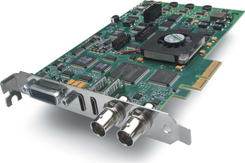HD/SD 10-bit Digital and 12-bit Analog PCIe Card, HDMI I/O