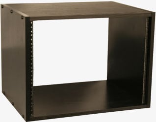8RU Studio Rack Cabinet, Black
