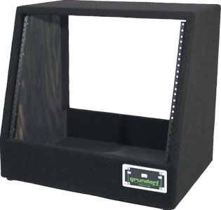 8-Space Carpet-Style Slant Rack (Black)