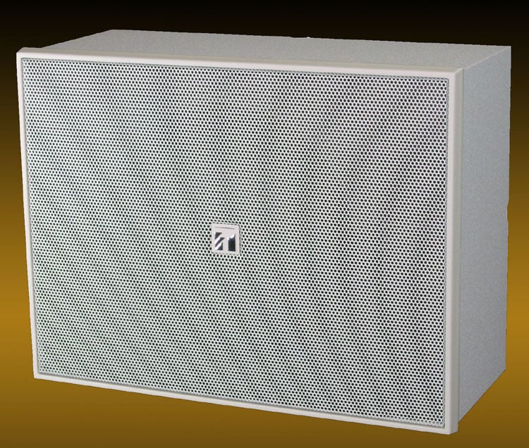 1 Pair of 6" Paging Speakers in White
