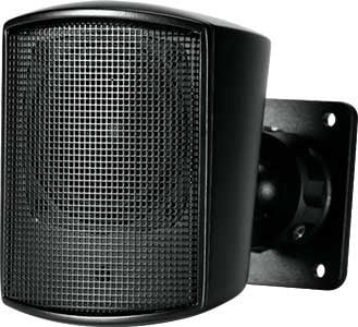 50W 2.5" Wall-Mount Satellite Speaker in Black