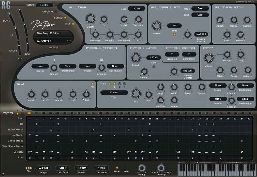 Rob Papen Rythm Guitar Synth (Electronic Delivery)