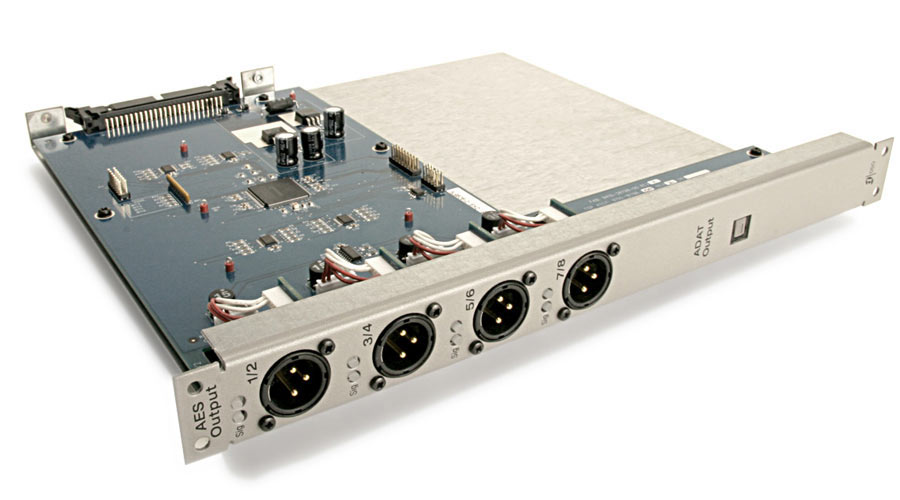 Digital Output Card for VENUE Stage Rack with 4x 2-Channel Digital AES XLRs