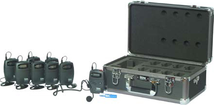 7-Person Tour Guide System (863MHz Version)