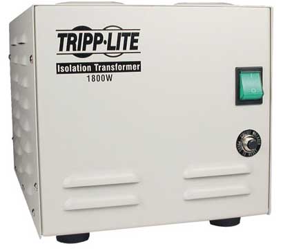Isolation Transformer, Medical Grade, 1800 watts, 6 Out
