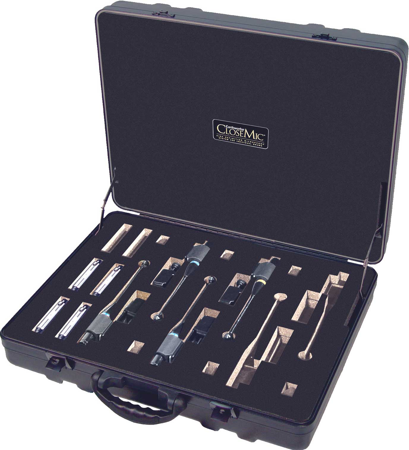 Drum Mic Kit for 4-Piece Drumset, High Definition
