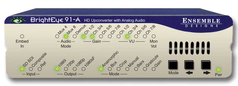 HD Upconverter with Analog Audio