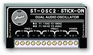 Dual Audio Oscillator, 1 kHz and 10 kHz