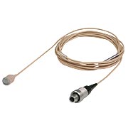 Omni lapel mic, beige.