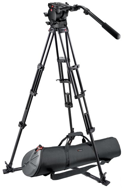 Tripod Kit with 526 Video Head and Tripod Bag
