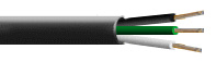 Power Cable, 10 AWG, 3-Conductor, Submersible, Flexible, 250'